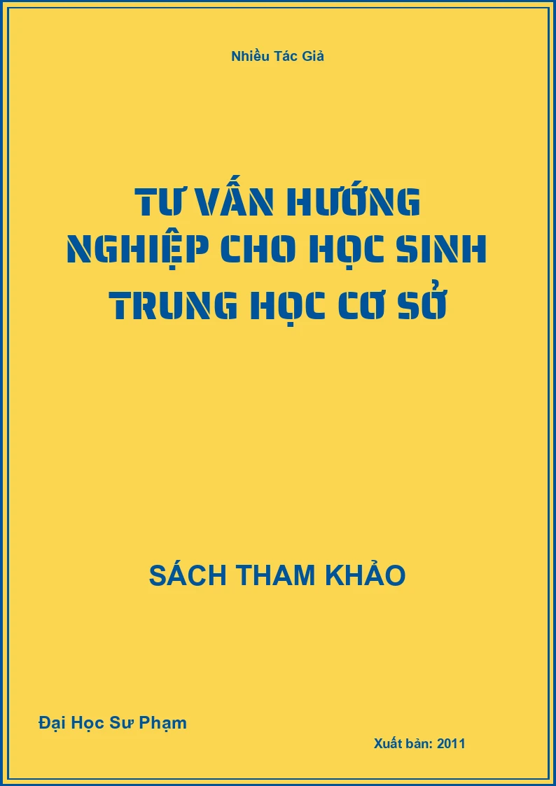 Tư vấn hướng nghiệp cho học sinh trung học cơ sở