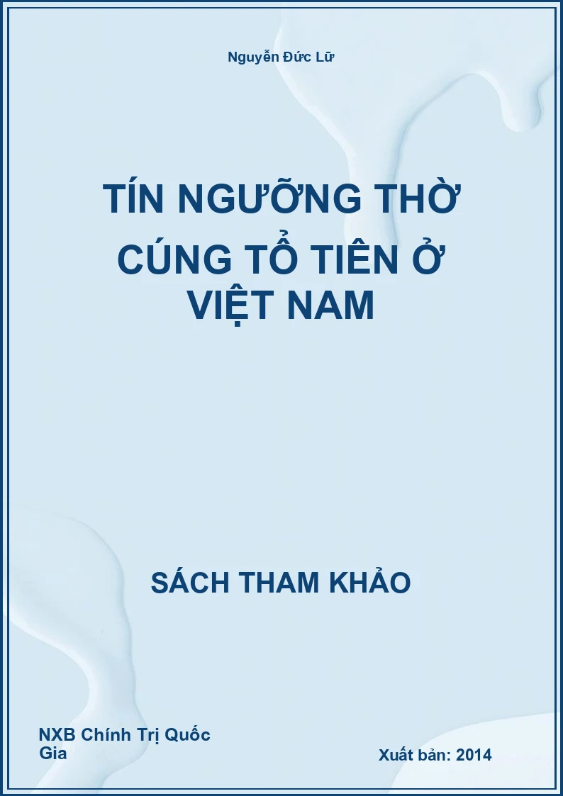 Tín ngưỡng thờ cúng tổ tiên ở Việt Nam