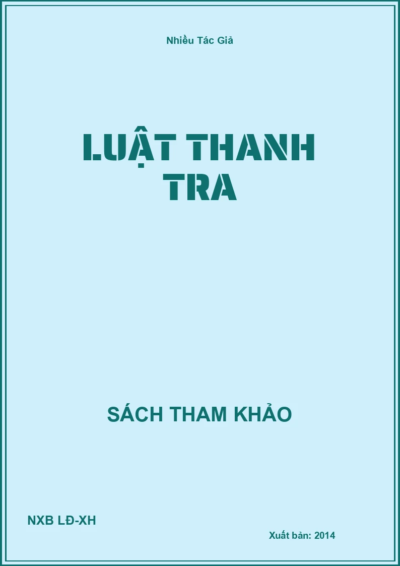 Luật thanh tra