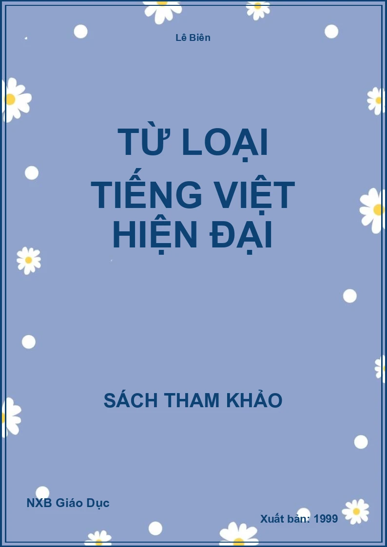 Từ loại tiếng Việt hiện đại