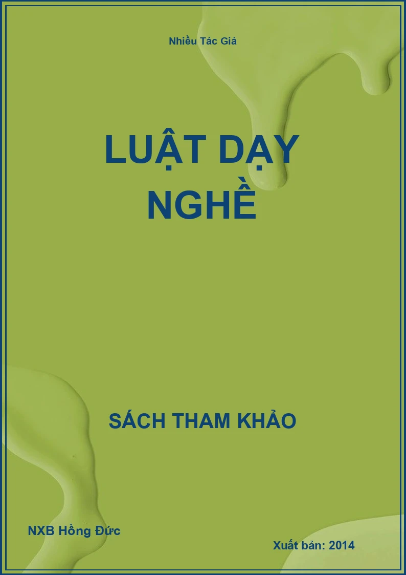 Luật dạy nghề