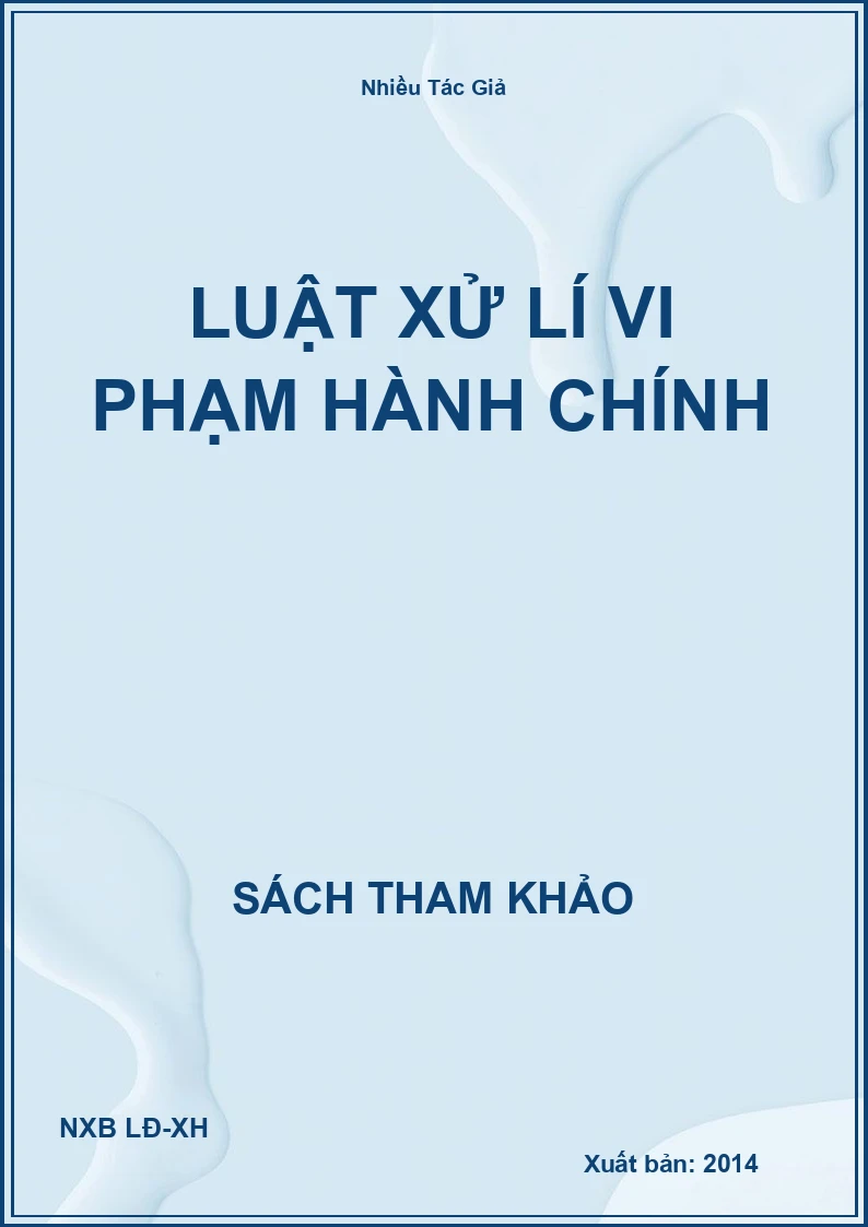 Luật xử lí vi phạm hành chính