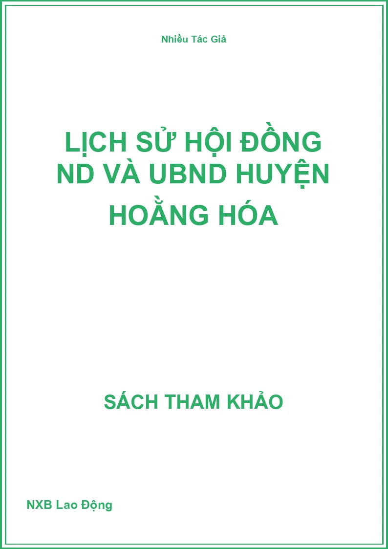 Lịch Sử hội đồng ND và UBND huyện Hoằng Hóa