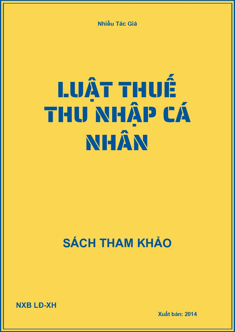 Luật thuế thu nhập cá nhân
