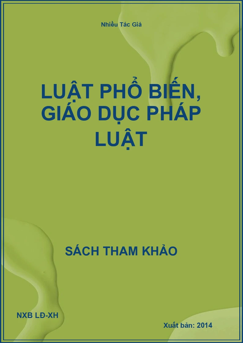 Luật phổ biến, giáo dục pháp luật