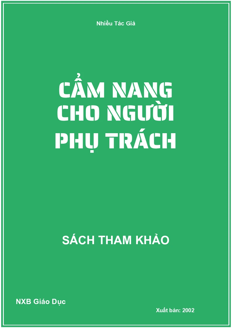 Cẩm nang cho người phụ trách