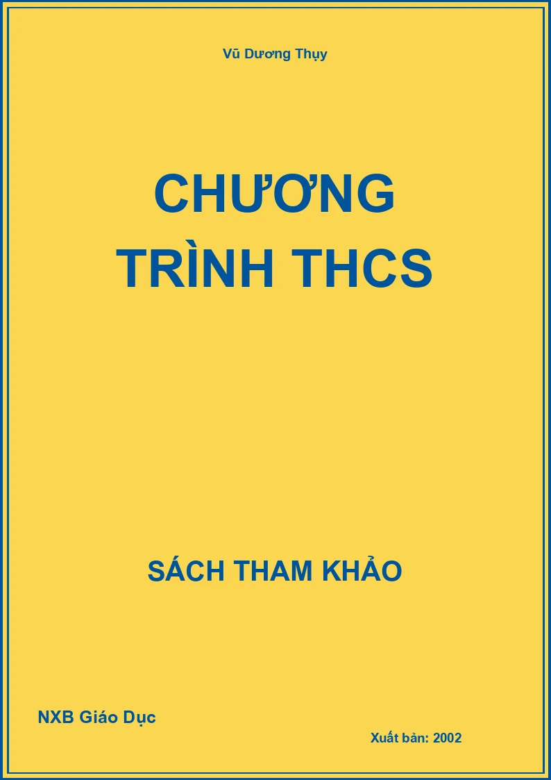 Chương trình THCS