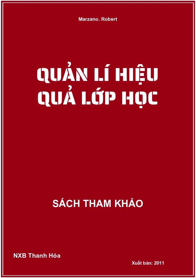 Quản lí hiệu quả lớp học