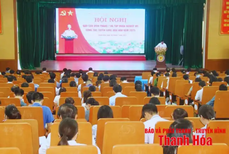 Thanh Hóa: Tập huấn nghiệp vụ công tác tuyên giáo, dân vận cho hơn 400 cán bộ, chuyên viên