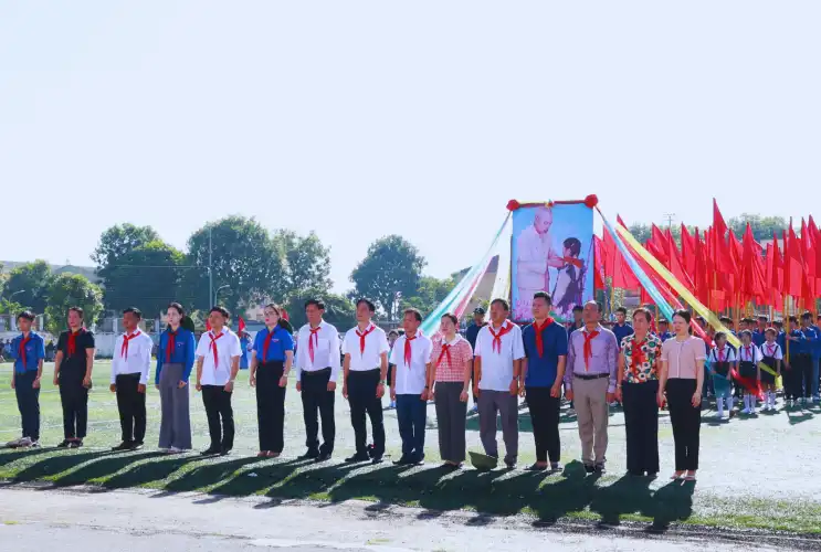 Thanh Hóa: Hội quân hè năm 2025 “Thiếu nhi Thiệu Hoá - Làm nghìn việc tốt, tiến bước lên Đoàn”